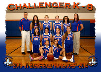Challenger K8 Girls Basketball 2013-14