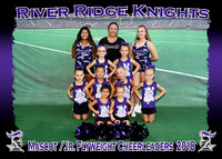River Ridge Knights Cheerleaders 2018
