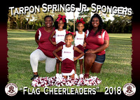 Tarpon Springs Jr. Spongers Cheerleaders 2018
