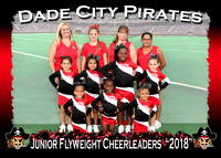 Dade City Pirates Cheerleaders 2018