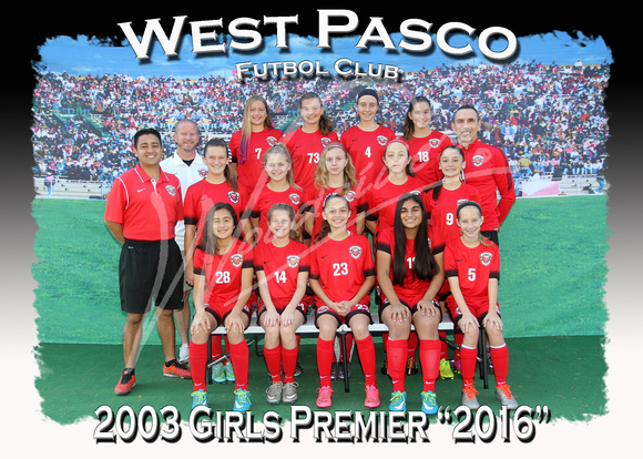 103- 2003 Girls Premier