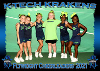 K-Tech Krakens Cheerleaders 2021