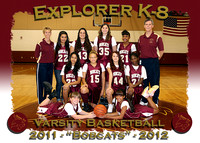 Explorer K8 Girls Basketball 2011-2012