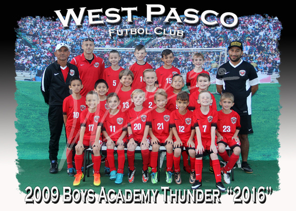 101- 2009 Boys Academy Thunder