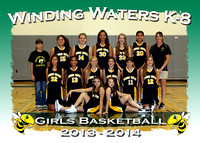 Winding Waters K8 Girls Basketball 2013-014