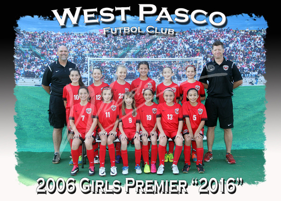 109- 2006 Girls Premier