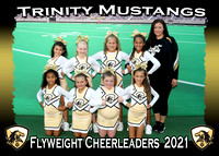 Trinity Mustangs Cheerleaders 2021