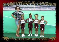 Countryside Jr Cougars Cheerleaders 2021