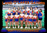 Land O' Lakes Gators Cheerleaders 2021