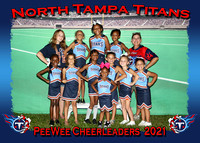 North Tampa Titans Cheerleaders 2021