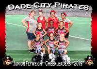 Dade City Pirates Cheerleaders 2019