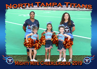 North Tampa Titans Cheerleaders 2019