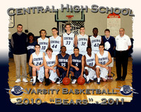 Central HS Boys Basketball 1-18-11
