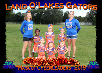 Land O' Lakes Gators Cheerleaders 2019
