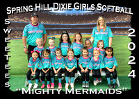 Spring Hill Dixie Girls Softball Spring 2024