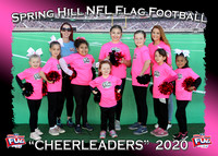 Spring Hill NFL Flag Cheerleading WINTER 2020