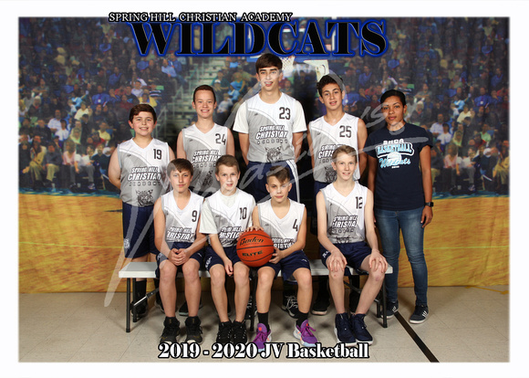 5x7JV Boys Basketball Team