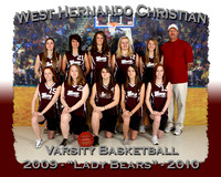West Hernando Christian School- Girls Basketball 1-12-10