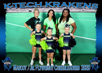 K-Tech Krakens Cheerleaders 2020