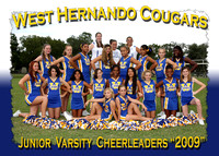 West Hernando Cougars Cheerleaders 2009