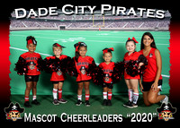 Dade City Pirates Cheerleaders 2020