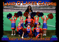 Land O' Lakes Gators Cheerleaders 2020