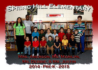 Spring Hill Elementary Class Picture 2014-2015