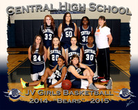 Central HS Girls Basketball 2014-2015