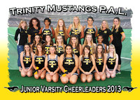 Trinity Mustangs Cheerleaders 2013