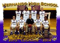 Hernando HS Boys Basketball 2013-14