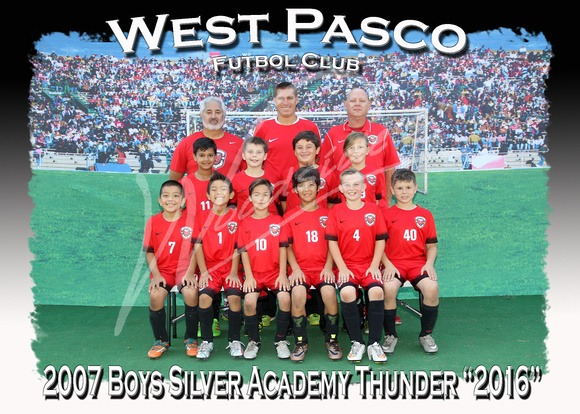 113- 2007 Boys Silver Academy Thunder