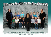 Suncoast Elementary Class Pictures 2014-2015