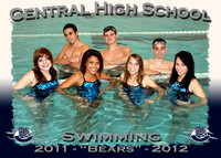 Central High Swimming 2011-2012