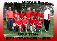 Powell MS Golf 2011-2012