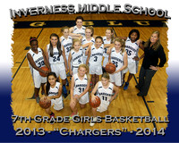 Inverness MS Girls Basketball 2013-14
