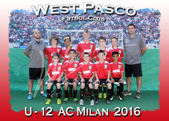 120- U - 12  AC Milan  2016