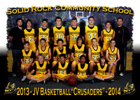 Solid Rock Community Boys Basketball 2013-14