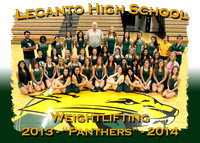 Lecanto HS Girls Weightlifting 2013-14