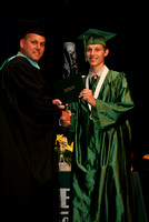Gulf High- Graduation, Receiving Diploma 5-29-09