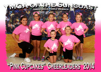 Gill's YMCA Cheerleaders 8-16-14