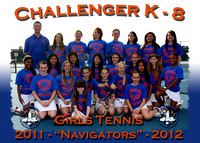 Challenger K8 Girls Tennis 2011-2012