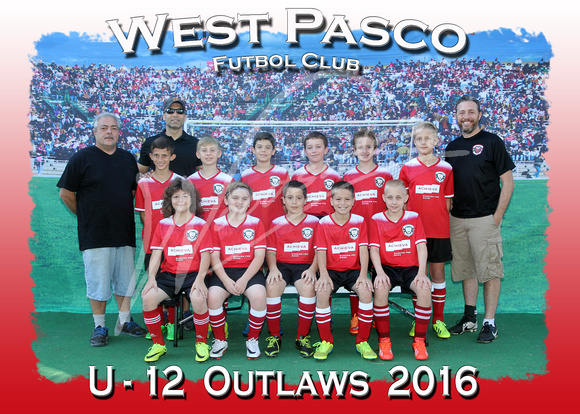 115- U - 12  Outlaws  2016
