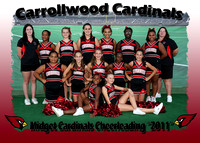 Carrollwood Cardinals Cheerleaders 2011
