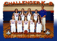 Challenger K8 Girls Basketball 2011-2012