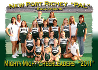 New Port Richey Bucs PAL Cheerleaders 2011