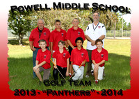 Powell MS Golf 2013-14