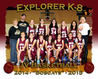 Explorer K8 Girls Basketball 2014-2015