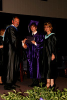 River Ridge High- Graduation, Receiving Diploma 5-29-09