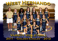West Hernando MS Volleyball 2011-2012