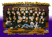 Hernando HS Girls Weightlifting 2013-14